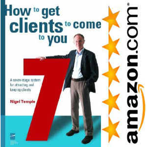 Hot to get clients to come to you book by Nigel Temple